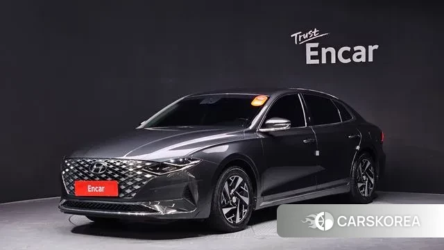 Hyundai The New Grandeur IG Hybrid 2021 Серый из Кореи
