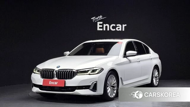 BMW 5 Series (G30) 2021 Белый из Кореи