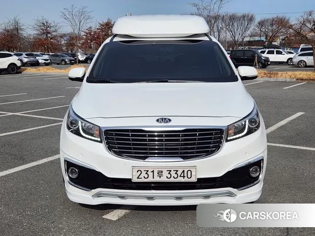 Kia All New Carnival 2018 Жемчужный цвет из Кореи