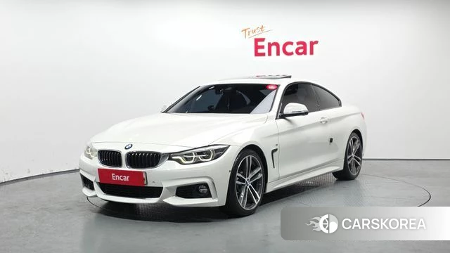 BMW 4 Series (F32) 2018 Белый из Кореи