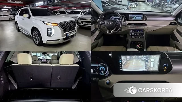 Hyundai Palisade 2021 Белый из Кореи