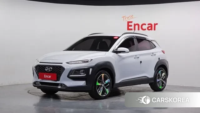 Hyundai Kona 2018 Белый из Кореи