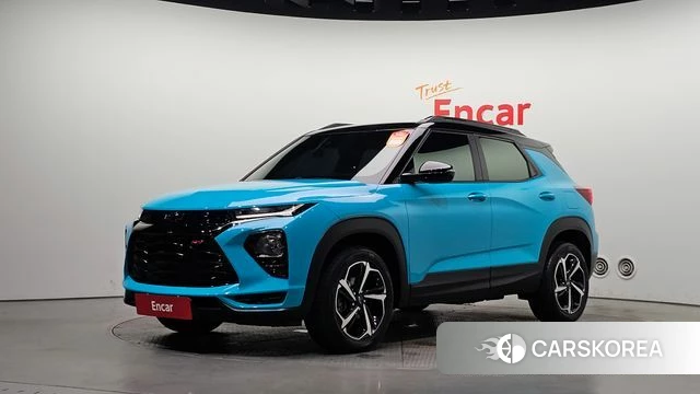 Chevrolet (GM Daewoo) Trailblazer 2021 Синий из Кореи