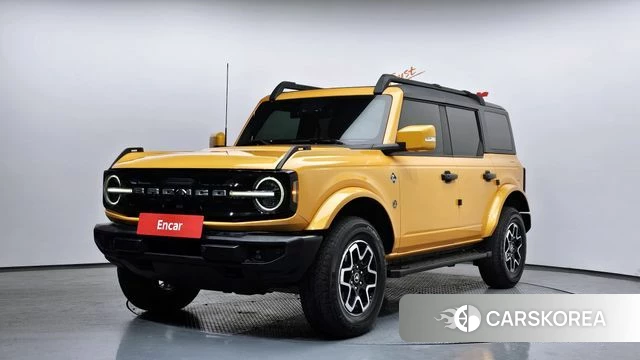 Ford Bronco 6th Generation 2022 Желтый из Кореи