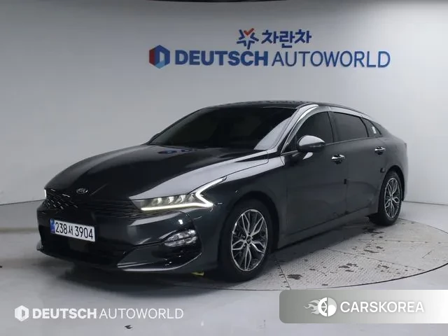 Kia K5 3rd generation 2021 Серый из Кореи