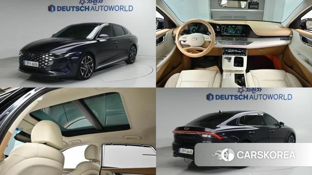 Hyundai The New Grandeur IG 2020 Синий из Кореи