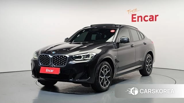 BMW X4 (G02) 2022 Серый из Кореи