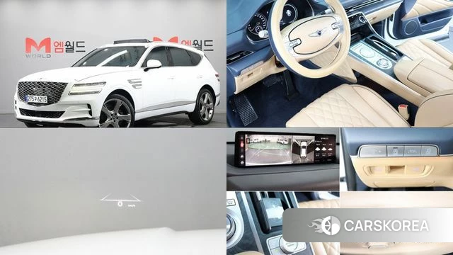 Genesis GV80 2021 Белый из Кореи
