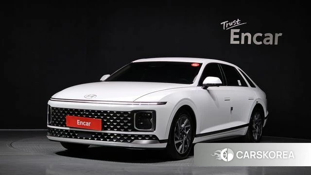 Hyundai Grandeur (GN7) 2023 Белый из Кореи