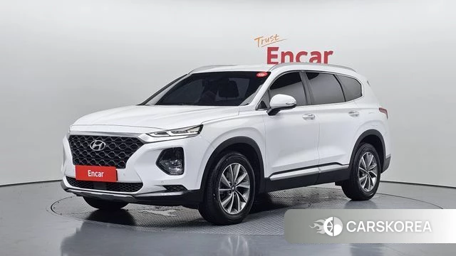 Hyundai Santa Fe TM 2020 Белый из Кореи