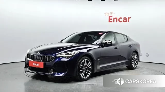 Kia Stinger 2018 Синий из Кореи