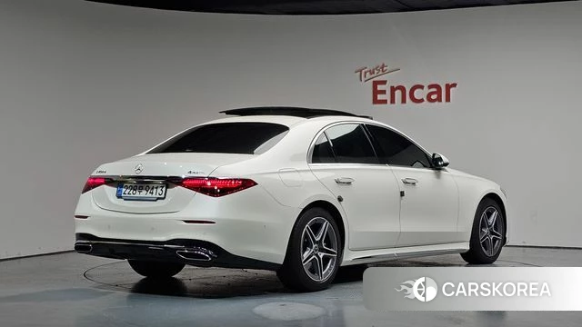 Mercedes-Benz S-Class W223 2023 Белый из Кореи