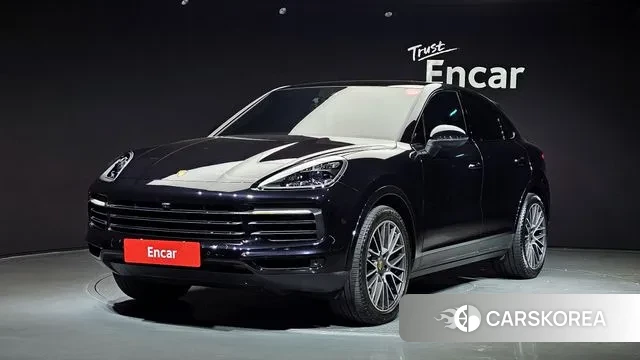 Porsche Cayenne (PO536) 2021 Синий из Кореи