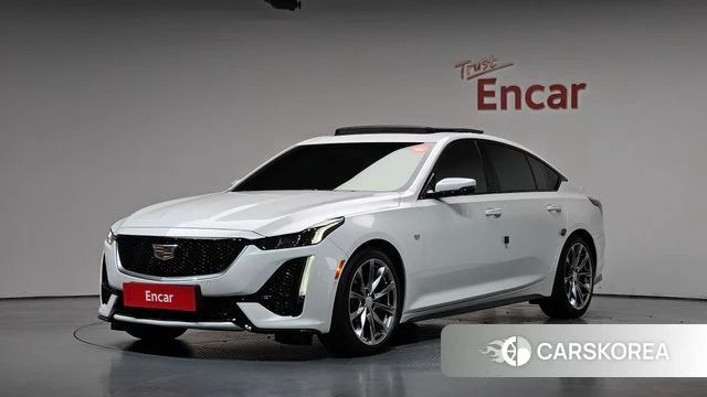 Cadillac CT5 2020 Белый из Кореи