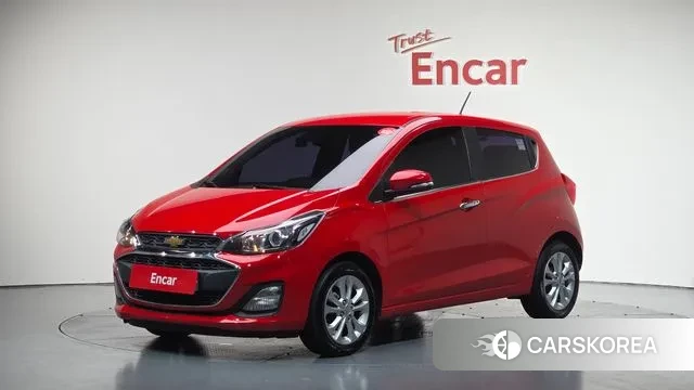 Chevrolet (GM Daewoo) The New Spark 2018 Красный из Кореи