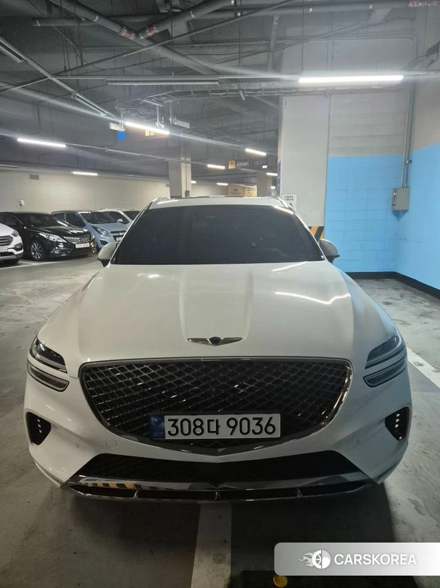 Genesis GV70 2022 Белый из Кореи