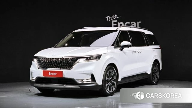 Kia Carnival 4th generation 2023 Белый из Кореи