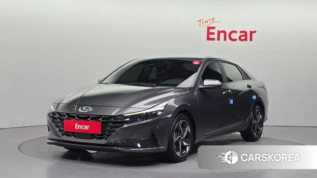 Hyundai Avante (CN7) 2023 Серый из Кореи
