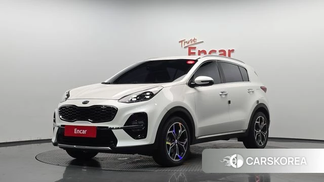 Kia Sportage The Bold 2019 Белый из Кореи