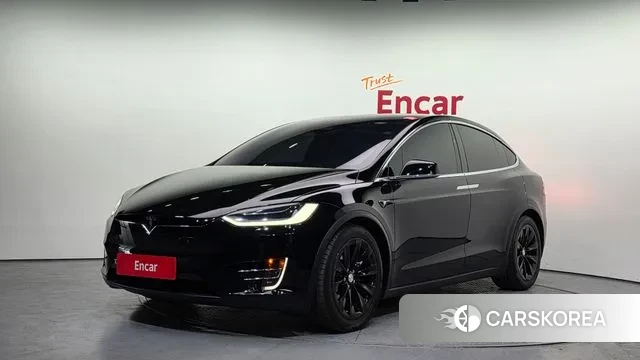 Tesla Model X 2020 Черный из Кореи