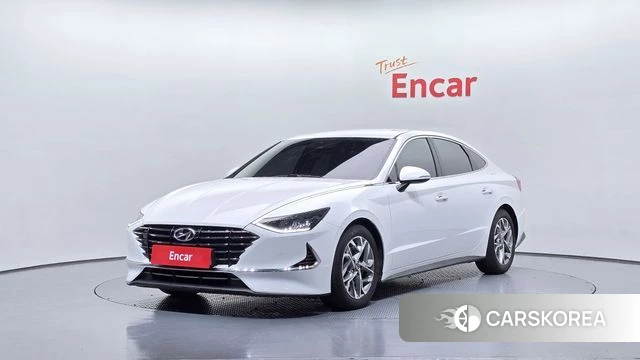 Hyundai Sonata (DN8) 2022 Белый из Кореи