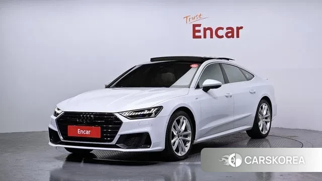 Audi A7 (4K) 2023 Белый из Кореи
