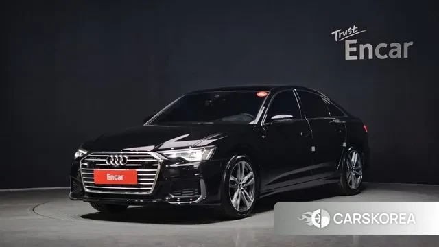 Audi A6 (C8) 2021 Черный из Кореи