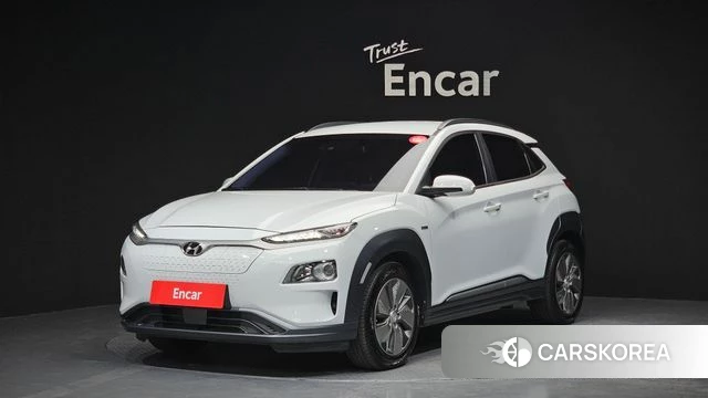 Hyundai Kona Electric 2019 Белый из Кореи