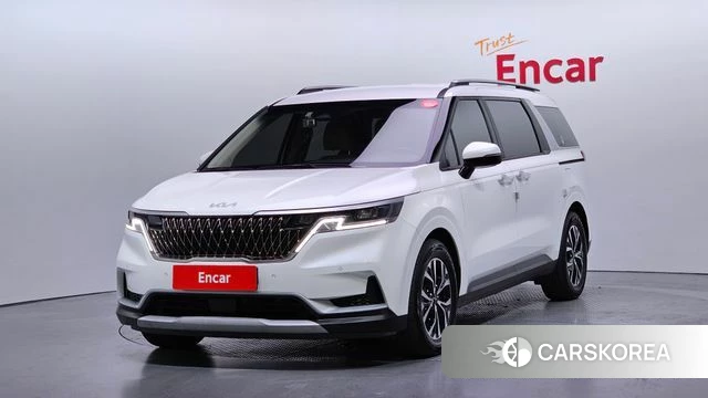Kia Carnival 4th generation 2023 Белый из Кореи