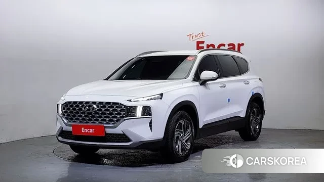 Hyundai The New Santa Fe 2021 Белый из Кореи
