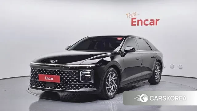 Hyundai Grandeur (GN7) 2023 Черный из Кореи