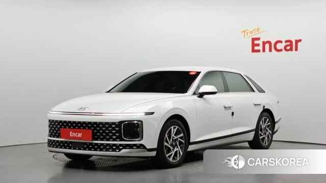 Hyundai Grandeur Hybrid (GN7) 2023 Белый из Кореи