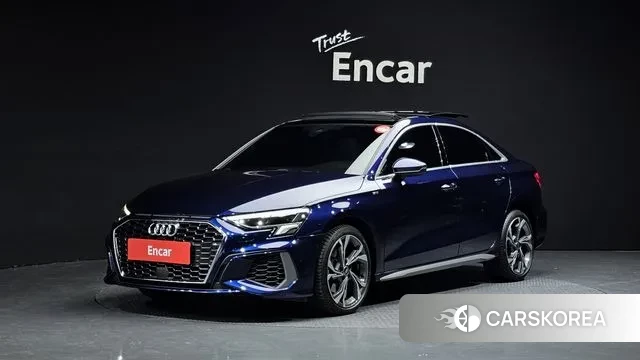 Audi A3 (8Y) 2023 Синий из Кореи