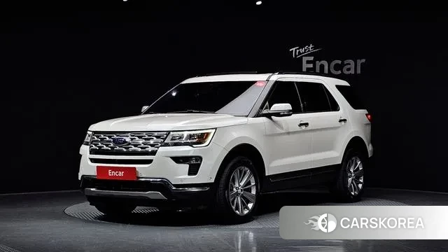 Ford Explorer 2018 Белый из Кореи
