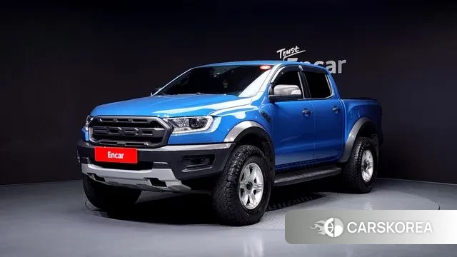 Ford Ranger 3rd Generation 2021 Синий из Кореи