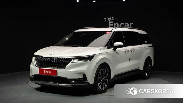 Kia Carnival 4th generation 2023 Белый из Кореи