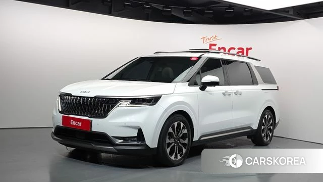 Kia Carnival 4th generation 2023 Белый из Кореи