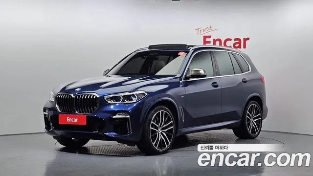 BMW X5 (G05) 2021 Синий из Кореи