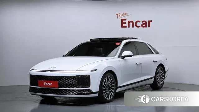 Hyundai Grandeur (GN7) 2023 Белый из Кореи