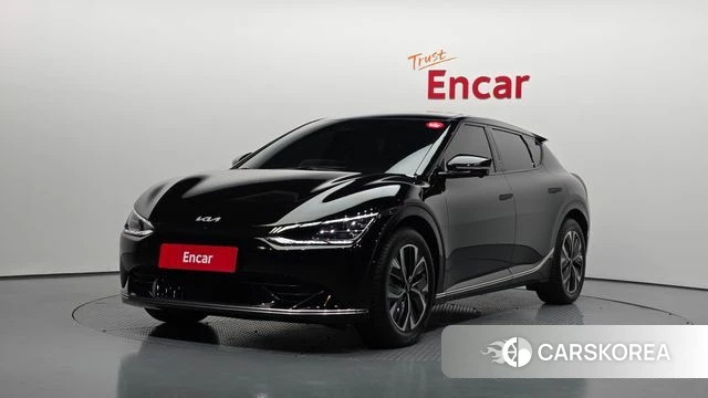 Kia EV6 2023 Черный из Кореи