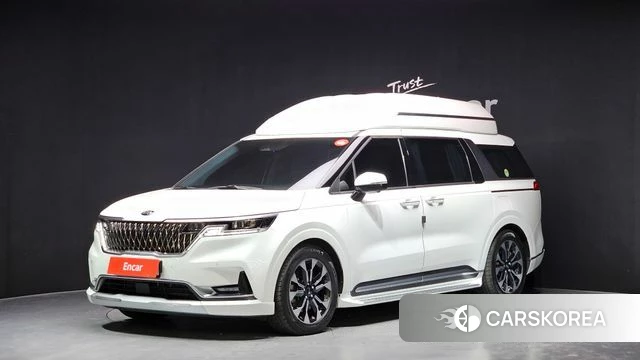 Kia Carnival 4th generation 2021 Белый из Кореи