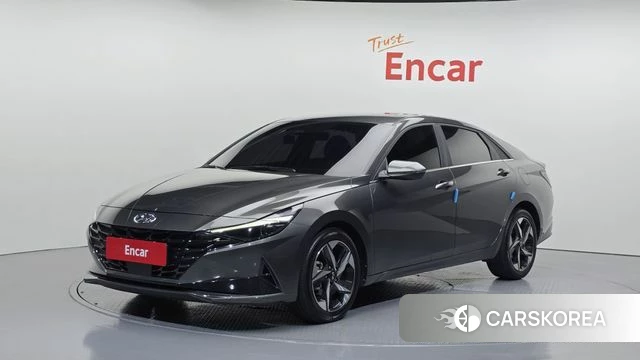 Hyundai Avante (CN7) 2022 Серый из Кореи