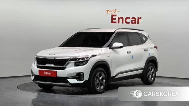 Kia Seltos 2021 Белый из Кореи