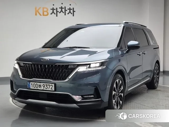 Kia Carnival 4th generation 2021 Синий из Кореи