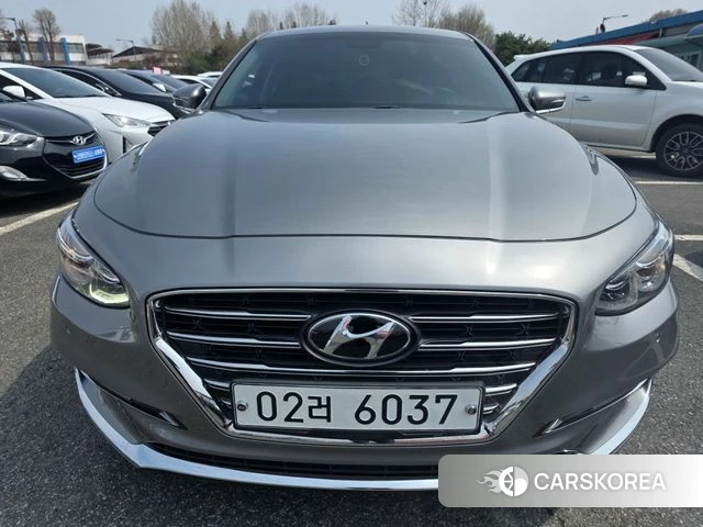 Hyundai Grandeur IG 2018 Серебристо-серый из Кореи