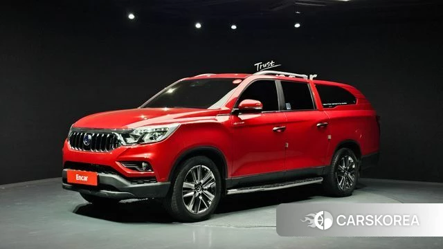 Ssangyong Rexton Sports Cannes 2019 Красный из Кореи