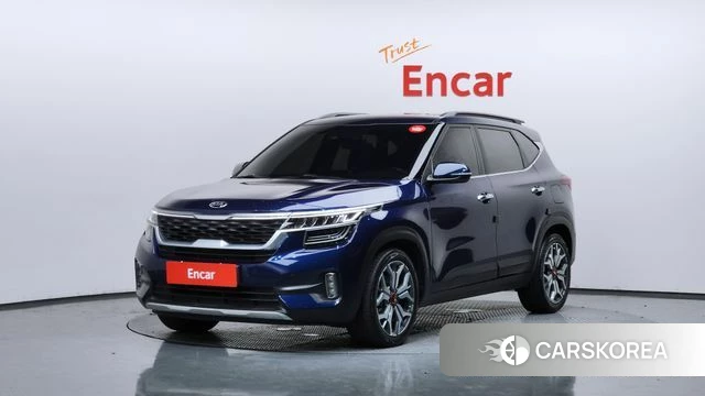 Kia Seltos 2020 Синий из Кореи