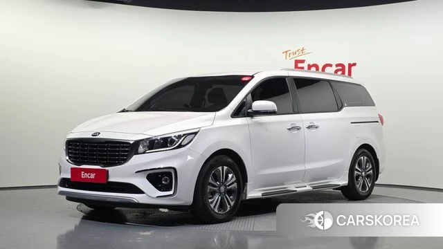 Kia The New Carnival 2020 Белый из Кореи