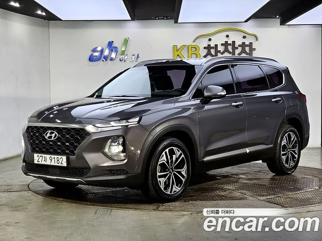 Hyundai Santa Fe TM 2018 Серый из Кореи