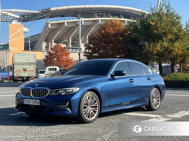 BMW 3 Series (G20) 2022 Синий из Кореи